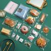 200 Pack 6" x 7" Thick Clear Resealable Self Seal Cellophane Plastic Bags Adhesive Cello Poly Bag For Packaging Bakery Cookie Candy Photos Cards Gift view 4