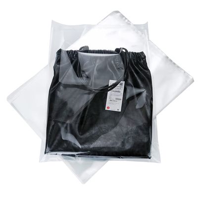 Macoota 100 Pack 16" x 20" Large Clear Self Sealing Cellophane Bags Thick 1.6 Mil Resealable cello Poly bags Heavy-duty Packaging T-Shirts Clothes Clothing Gifts Plastic Bags