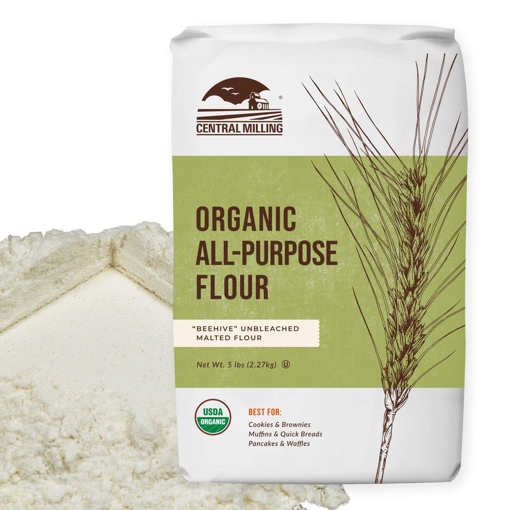 100% Organic All-Purpose Flour - Flour for Baking - 5 Pounds