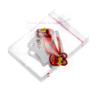 200 Pack 3" x 3" Thick Small Clear Resealable Self Seal Cellophane Plastic Bags Adhesive Cello Poly Bag For Packaging Jewelry Bead Necklace Ring Gift view 1
