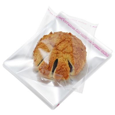 200 Pack 6" x 6" Thick Clear Resealable Self Seal Cellophane Plastic Bags Adhesive Cello Poly Bag For Packaging Bakery Cookie Candy Prints Photos Cards Gift