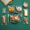 200 Pack 4" x 7" Thick Clear Resealable Self Seal Cellophane Plastic Bags Adhesive Cello Poly Bag For Packaging Bakery Cookie Candy Prints Photos Cards Gift view 3