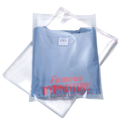 100 Pcs 10" x 13" Thick 1.6 Mil Large Clear Self Sealing Resealable Cellophane Poly Bags Heavy-duty Adhesive Cello Plastic Bags Packaging Clothes T-Shirts Clothing Pants Gift OPP Bag