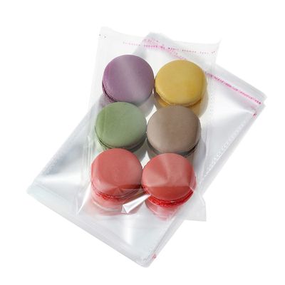 200 Pcs 5" x 7" Thick 1.6 Mil Clear Self Sealing Resealable Cellophane Poly Bags Heavy-duty Adhesive Cello Plastic Bags Packaging Bakery Cookie Candy Candle Soap Card Gift OPP Bag
