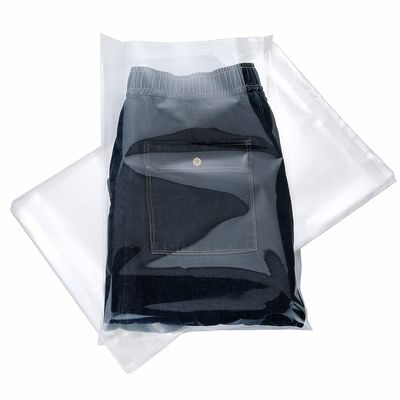100 Pcs 12" x 18" Thick 1.6 Mil Large Clear Self Sealing Resealable Cellophane Poly Bags Heavy-duty Adhesive Cello Plastic Bags Packaging Clothes T-Shirts Clothing Pants Gift OPP Bag