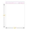 100 Pcs 12" x 18" Thick 1.6 Mil Large Clear Self Sealing Resealable Cellophane Poly Bags Heavy-duty Adhesive Cello Plastic Bags Packaging Clothes T-Shirts Clothing Pants Gift OPP Bag view 2