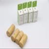12PCS Biodegradable Bamboo Charcoal Dental Floss with Refillable Bamboo Container Free Refill Natural Candle Wax 30M x 12| Corn and Charcoal FOSS, view 4