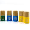 5PCS Biodegradable Bamboo Charcoal Dental Floss with Refillable Bamboo Container Natural Candle Wax | 30M x 12| Corn and Charcoal Floss Environmental Protection view 2