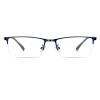 Metal Reading Glasses Bifocal Photochromic Protect Presbyopic Glasses,Business Casual Ultra-light Half Frame Men (blue, 0) view 2