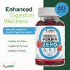 YumVs Sugar Free Fiber Gummies for Adults  4g Prebiotic Fiber Supplement Gummies for Gut & Digestive Health  Keto Friendly, Vegan, Gluten Free, Non-GMO  Great Tasting Berry Flavor  60 Count view 2