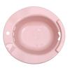 Sitz Bath Over The Toilet Soaking Bath Basin Bidet for Hemorrhoidal Pregnant Women The Elderly and Post Episiotomy Patients Pink view 2