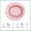 Sitz Bath Over The Toilet Soaking Bath Basin Bidet for Hemorrhoidal Pregnant Women The Elderly and Post Episiotomy Patients Pink view 3