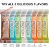 G2G Protein Bar, Coconut Lovers 2-Pack, 1 Box Peanut Butter Coconut, 1 Box Almond Coconut, Healthy Snack, Delicious Meal Replacement, Gluten-Free, Refrigerated for Freshness, 16 Count (2 Packs of 8) view 4