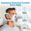 resplabs CPAP mask Liners - Compatible with ResMed AirFit and AirTouch F20 Full face Masks. Reduce Noisy air leaks, Prevent Painful Irritation - Small view 2
