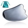 Authentic Terahertz Stone Gua Sha Scraping Tools Lymphatic Drainage Massager Facial Energy Beauty Tools view 1