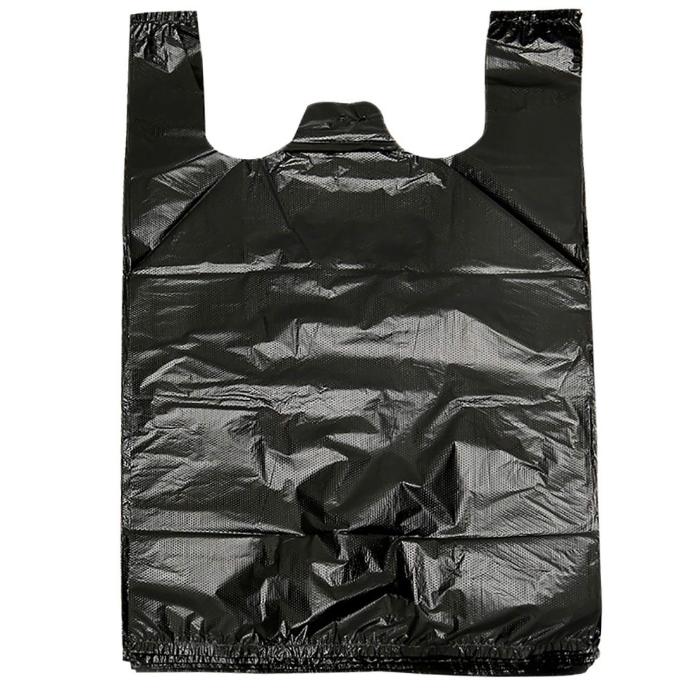 200 Counts Kitchen Garbage Bags 4 Gallon Black Trash Bags with Handles 1.8mil Thick Contractor Bags, Picnic, Kitchen, Daily Use, Bedroom Waste Bin Garbage Bags, Bulk Bags