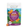 OLLY Kids Multivitamin & Probiotic Gummy, Digestive Support, Vitamins A, D, C, E, B, Zinc, Chewable Supplement, Berry Flavor, 60 day supply - 120 Count view 1