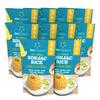Shirataki Rice, DIET COOKER Konjac Rice 10 Pack Inside, Keto & Vegan Friendly, 9.52 oz, Odor Free, Low Calorie, Zero Net Carbs, Slim Rice Healthy Diet Food with Oat Fiber