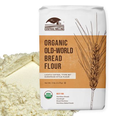 100% Organic Old World Flour - Flour for Baking - 5 Pounds