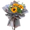 20 Sheets Pure color gold edge Flower Wrapping Paper,Florist Bouquet Supplies,DIY Crafts,Gift Packaging or Gift Box Packaging, Wraps Waterproof Floral Wrapping Paper 22.8*22.8Inch (silver gray) view 3