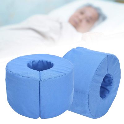 2Pcs Heel Cushion Protector Pillow for AntiBedsore, Washable Soft Foam Heel Pillow, Pillows Support Pads for Pain Relief