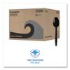 Boardwalk BWKTSHWPPBIW Heavyweight Wrapped Polypropylene Teapoons - Black (1000/Carton) view 4