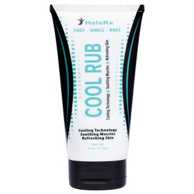 HelsRX Cool Rub for Muscle Relief & Soreness