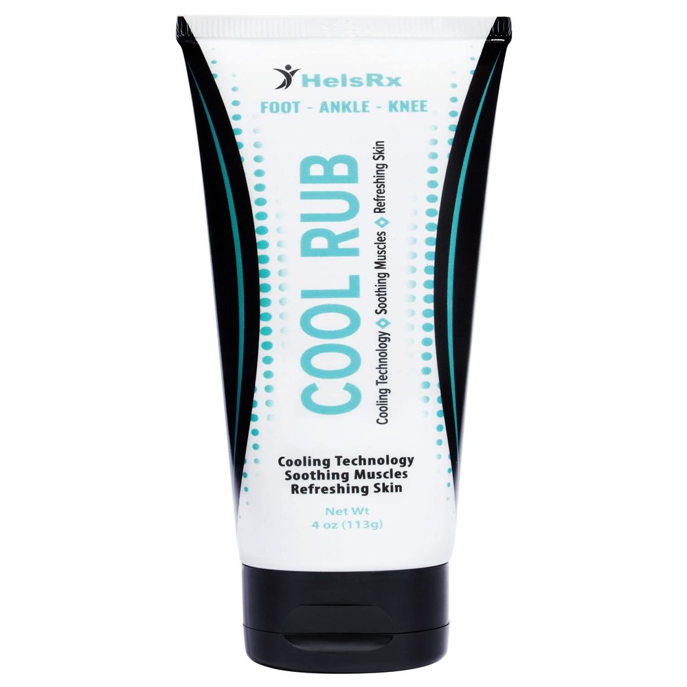 HelsRX Cool Rub for Muscle Relief & Soreness