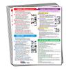 Safety Magnets by ZOCO  Infant and Child First Aid Magnet (10-Pack)  CPR Choking Poison Control Burns Dental Emergency Chart  Laminated 8.5x11 Magnetic Quick Reference Card for Fridge view 1