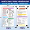 Safety Magnets by ZOCO  Infant and Child First Aid Magnet (10-Pack)  CPR Choking Poison Control Burns Dental Emergency Chart  Laminated 8.5x11 Magnetic Quick Reference Card for Fridge view 4