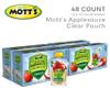 Mott's Mighty Honeycrisp Apple Applesauce, 3.2 Oz Clear Pouches, 48 Count (4 Packs of 12), No Sugar Added, Good Source Of Fiber, Supports A Healthy Digestive System, Gluten-Free, Kosher view 3