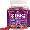 Zinc Gummies 50mg - Immune Skin & Bone Support Health Gummy & Premium Antioxidant Chewable - High Absorption Vegan, Best Zinc Supplements Vitamin for Women & Men - Tasty Berry Flavor - 60 Gummies view 1
