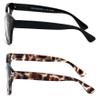V.W.E. 2 Pairs Women Reading Glasses Blue Light Blocking, UV Ray Glare Computer Readers Bold Round (1 Black 1 Brown, 0.00) view 3