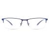 2021 new Photochromic Reading Glasses Men Metal Hyperopia Eyeglasses Women Presbyopic Eyewear (blue, 150) view 2