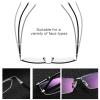 2021 new Photochromic Reading Glasses Men Metal Hyperopia Eyeglasses Women Presbyopic Eyewear (black, 175) view 4
