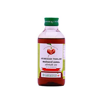 Vaidyaratnam Oushadhasala ARIMEDADI THAILAM (200 ML) - by Exportdeals