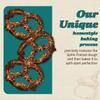 Unique Snacks Extra Dark Splits Pretzels, Original Split-Open Pretzels, Delicious Homestyle Baked Snack Bag, Vegan, OU Kosher, and Non-GMO Food, No Artificial Flavor, 11 Oz. Bag, Pack of 9 view 4