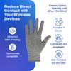 DefenderShield EMF Radiation Protection Gloves  Computer & Cell Phone Gloves Touchscreen-Friendly  Comfortable EMF Protection for Cell Phone Use  Large Size, Anti-Odor & Anti-Static Material view 2