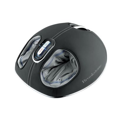 Brookstone Shiatsu Foot 3 Massage Programs with Heat, Air Compression, Deep Kneading, Grey