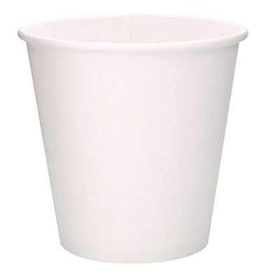 EcoQuality White Hot Drink Paper Cups 8 oz Disposable Coffee Cups, Recyclable, Compostable, Great for Office, Breakrooms, Restaurants, Coffee Shops, Tea Shops, Latte, Chai (1000)
