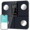 Smart Scale for Body Weight  Large Backlit Display UltraPrecise Bathroom Weight Scale with 15 Body Composition Metrics, App Sync Bluetooth & MultiUser Profiles view 1