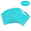 Uceoo Light Blue Gift Bags, 24 Pack 8.7 x 3.9 x 7.1inches, Kraft Paper, Wedding, Birthday, Party, DIY Crafting view 3