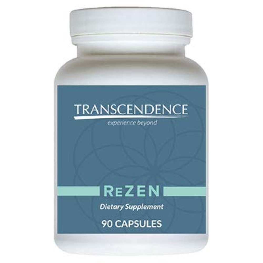 TRANSFORMATION THE GENESIS OF GOOD HEALTH ReZEN Enzyme Blend Supplement, Natural Transcendence Formula with Vitamin B6 Supporting a Healthy Nervous System, 90 Capsules