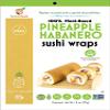 Pineapple Habanero Sushi Wraps (5 Count)  Gluten-Free, Vegan, Plant-Based Low-Carb Wraps  Non-GMO, Paleo-Friendly, Sweet & Spicy Nori Wrap Alternative view 1