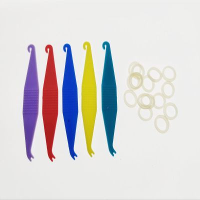 500 Pcs DentalSmile Amber Elastic Latex Braces 14 Orthodontics XX Heavy 6.5oz Dental Latex Bands Dreads Doll Hair Braids Horse Mane Tail Fix Tooth Gap Top Knots