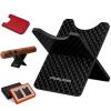 CIGARLOONG Cigar Stand Carbon Fiber Detachable Portable Cigar Travel Holder Rest (Color:Black) view 1