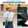Modvel Lower Back Brace for Men and Women  Back Support Belt for Pain Relief, Herniated Disc, Sciatica, Scoliosis  Lumbar Compression Brace view 2