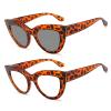 Cat Eye Bifocal Photochromic Reading Glasses with Magnification - Magnifying Computer Reading Glasses for Women (leopard, 250) view 1