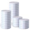 4 Rolls Non-Woven Cover Stretch Tape Breathable Non-Woven Tape Protective Adhesive Bandage Roll Film, 2 Inch x 5.47 Yard, 4 inch x 5.47 Yard view 1