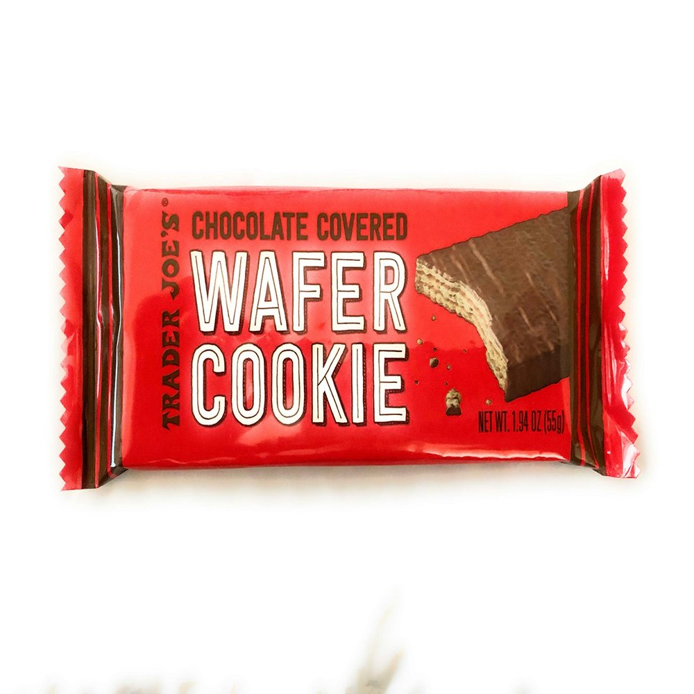 Trader Joes Chocolate Covered Wafer Cookie (4 pack)